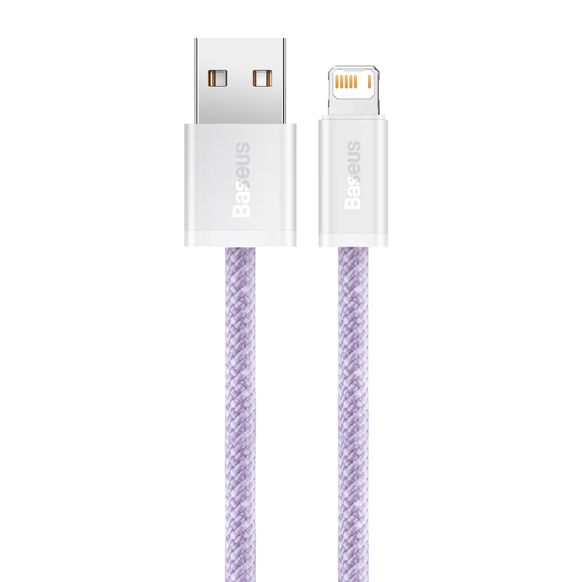 Podatkovni in polnilni kabel USB-A - Lightning Baseus Dynamic Series, 18W, 2m, vijoličen CALD000505