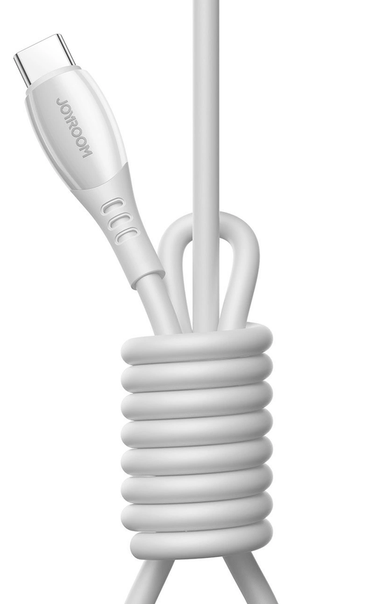 USB-C - Lightning podatkovni in polnilni kabel Joyroom S-A59 Vibrant, 30W, 1,2 m, bel