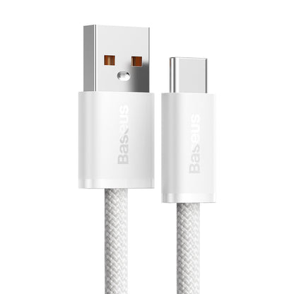 Kabel za prenos podatkov in polnjenje USB-A - USB-C Baseus Dynamic Series, 100W, 1m, Bel CALD000602