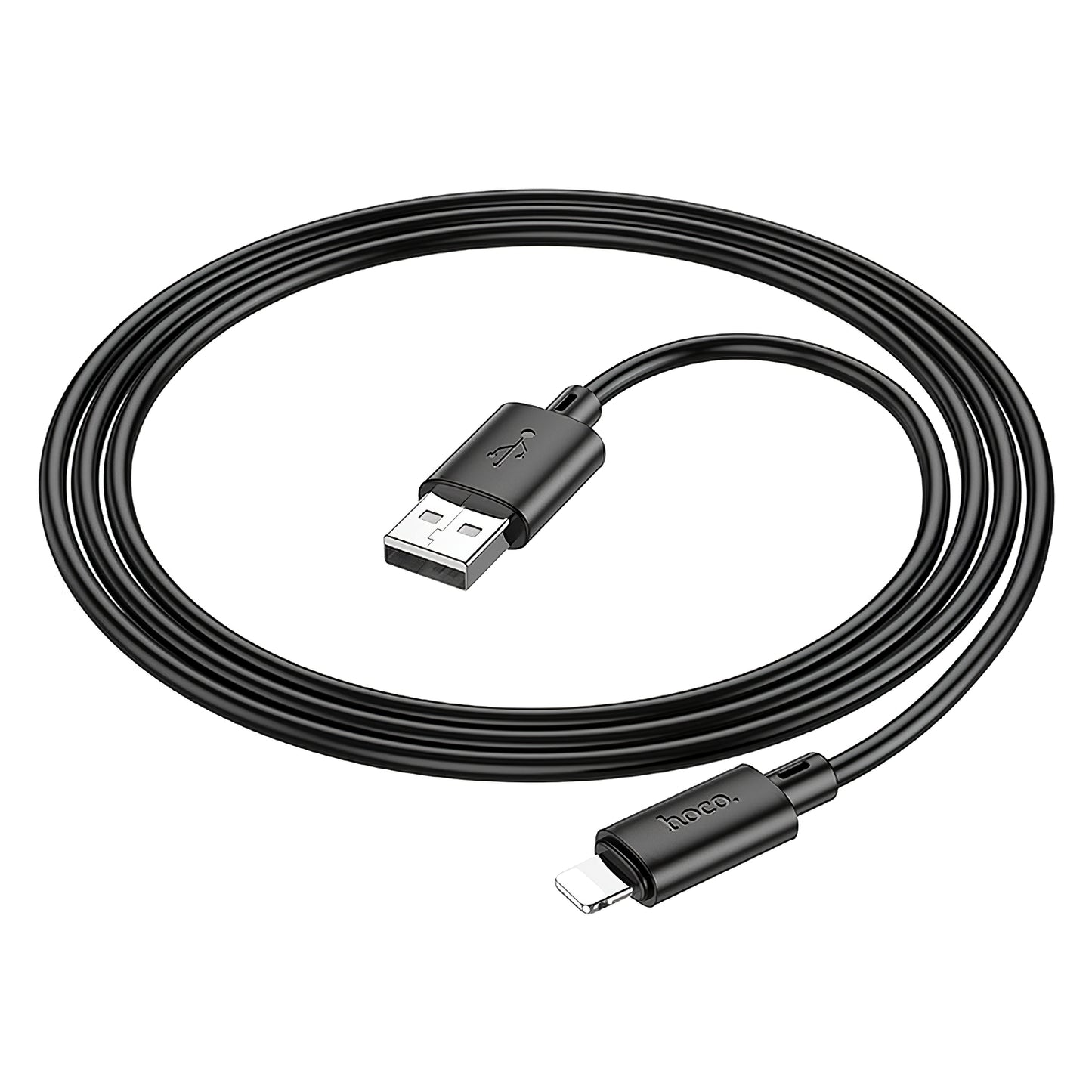 Podatkovni in polnilni kabel USB-A - Lightning HOCO X88, 18 W, 1 m, črn 