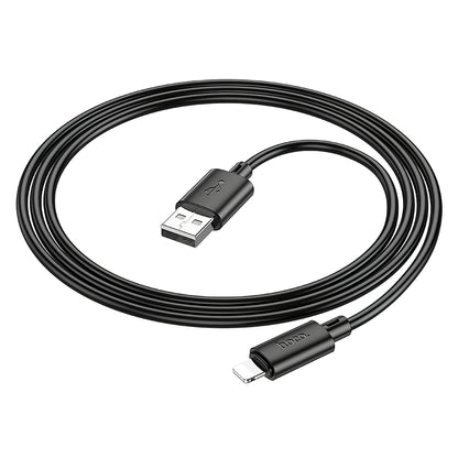 Podatkovni in polnilni kabel USB-A - Lightning HOCO X88, 18 W, 1 m, črn 