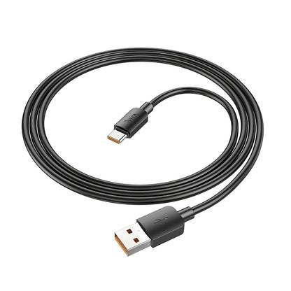 Podatkovni in polnilni kabel USB-A - USB-C HOCO X96, 100 W, 1 m, črn 