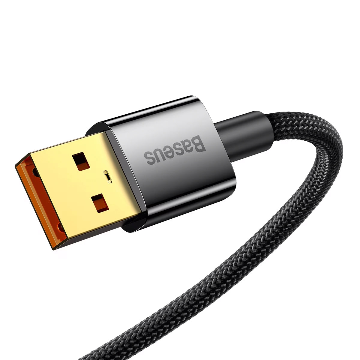 Podatkovni in polnilni kabel USB-A - USB-C Baseus Explorer, 100W, 2m, črn CATS000301