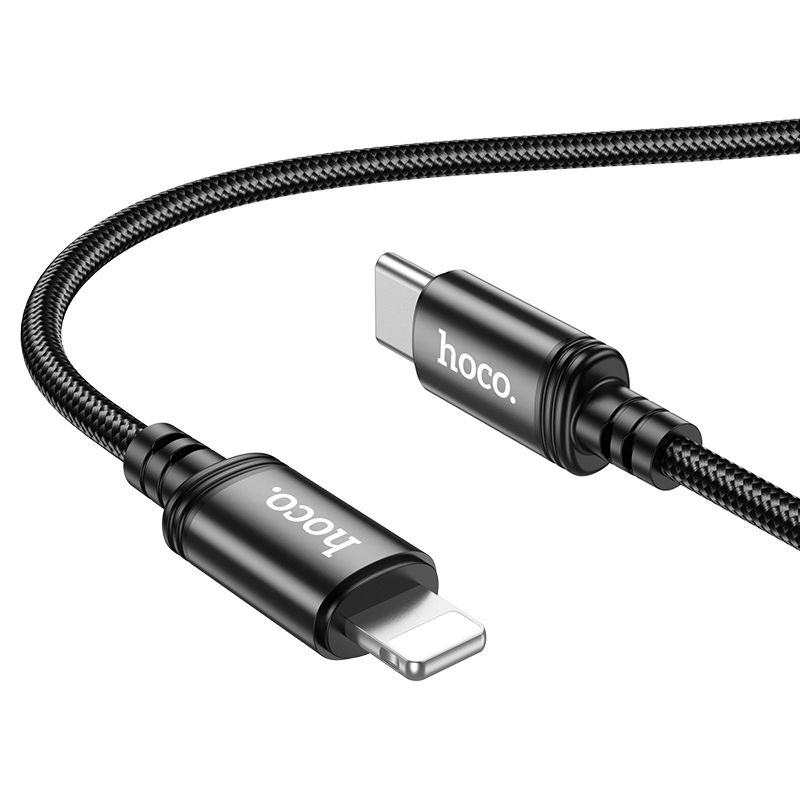Kabel za podatke in polnjenje USB-C - Lightning HOCO X89, 20W, 1m, črn