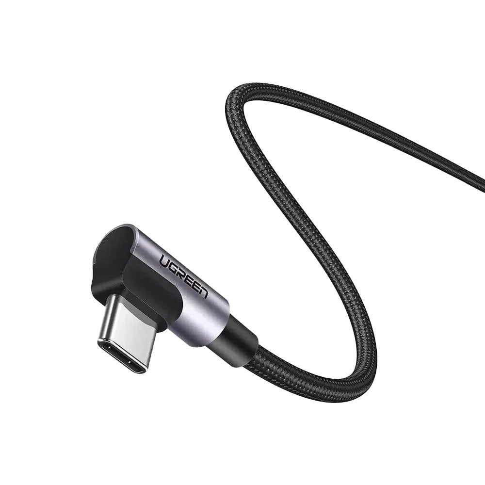Kabel za podatke in polnjenje USB-C - USB-C UGREEN US335 Angled, 100W, 2m, črn