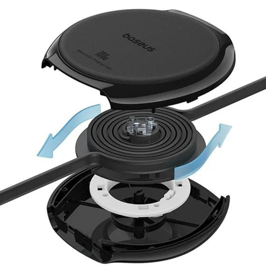 Kabel za podatke in polnjenje USB-C - USB-C Baseus Pathfinder Retractable, 100W, 1m, črn P10368400111-00