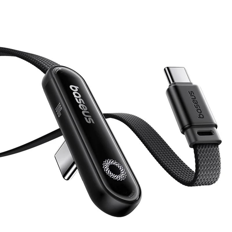 Kabel za prenos podatkov in polnjenje USB-C - USB-C Baseus MVP 3, 100W, 1m, črn P10382500121-00