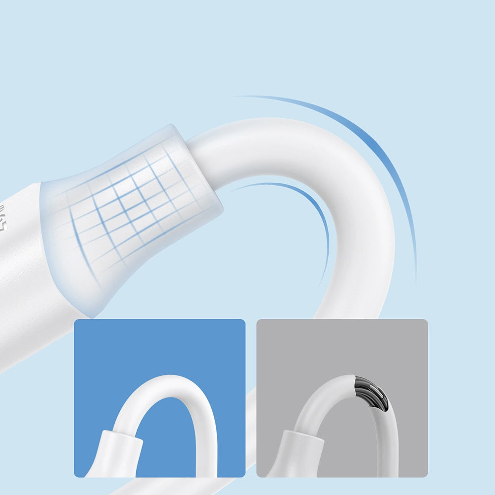 Kabel za podatke in polnjenje USB-C - USB-C Joyroom S-A9, 60W, 1m, Bel