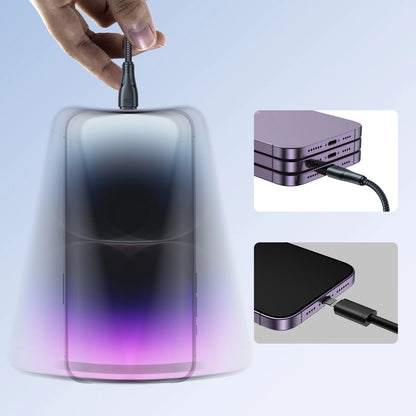Kabel za prenos podatkov in polnjenje USB-C - Lightning Joyroom S-A11, 20W, 0.25m, črn