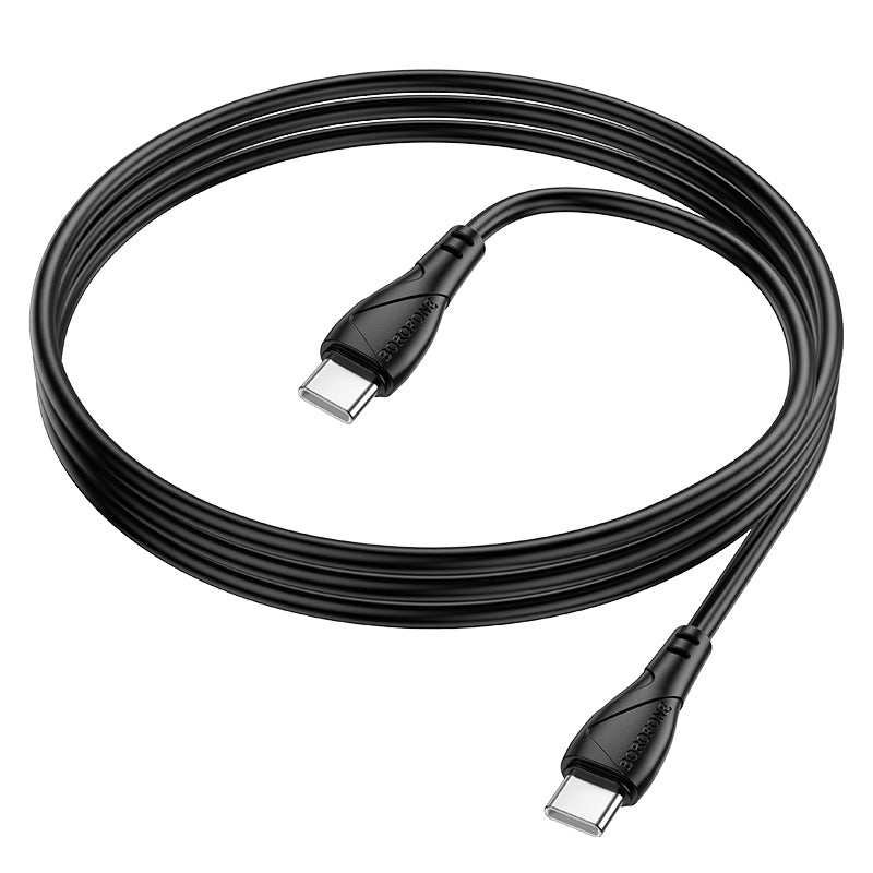Kabel za podatke in polnjenje USB-C - USB-C Borofone BX121 Energy, 60W, 1m, črn
