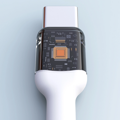 Podatkovni in polnilni kabel USB-C - USB-C Dudao L9C Max, 240W, 2m, Bel