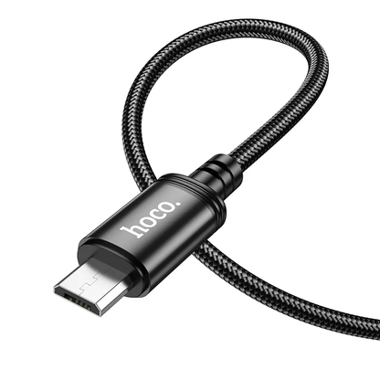 Kabel za podatke in polnjenje USB-A - microUSB HOCO X89, 18W, 1m, črn