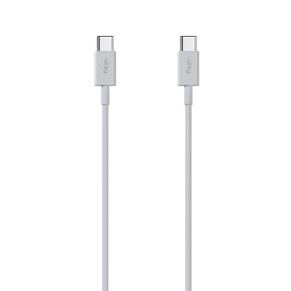 Kabel za podatke in polnjenje USB-C - USB-C Allity. AUC-03, 100W, 1m, Bel