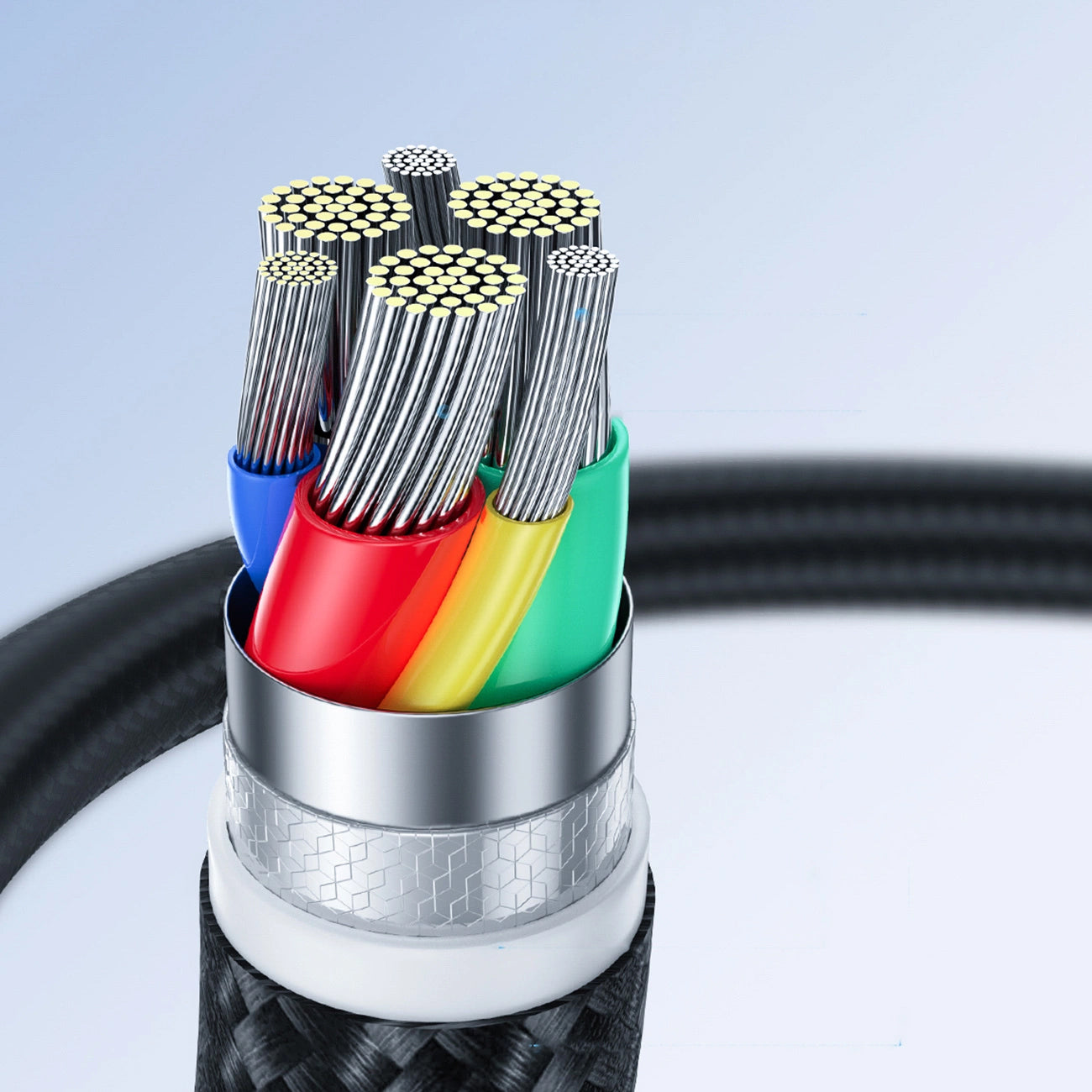 Kabel za podatke in polnjenje USB-C - USB-C Joyroom S-A11, 60W, 0,25m, črn