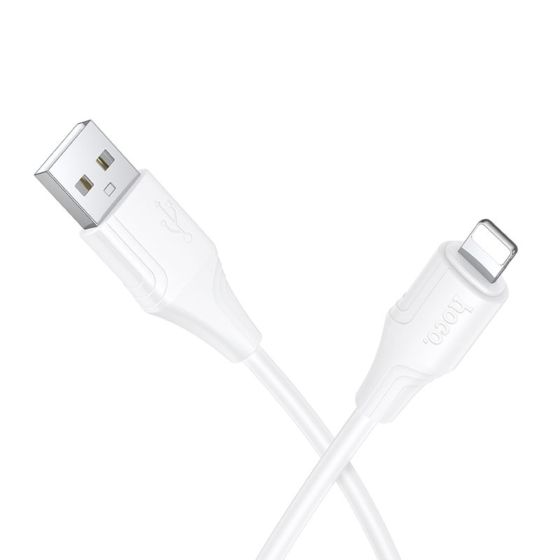 Kabel za podatke in polnjenje USB-A - Lightning HOCO X124, 18W, 1m, Bel