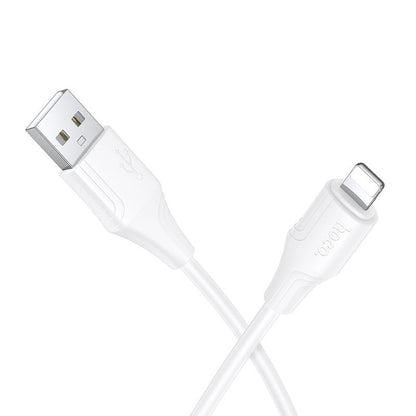 Kabel za podatke in polnjenje USB-A - Lightning HOCO X124, 18W, 1m, Bel