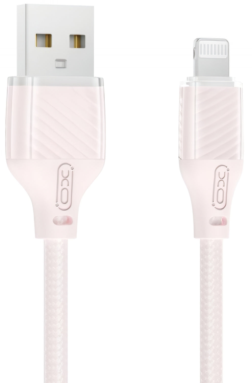 Kabel za podatke in polnjenje USB-A - Lightning XO Design NB291, 18W, 1m, Roza