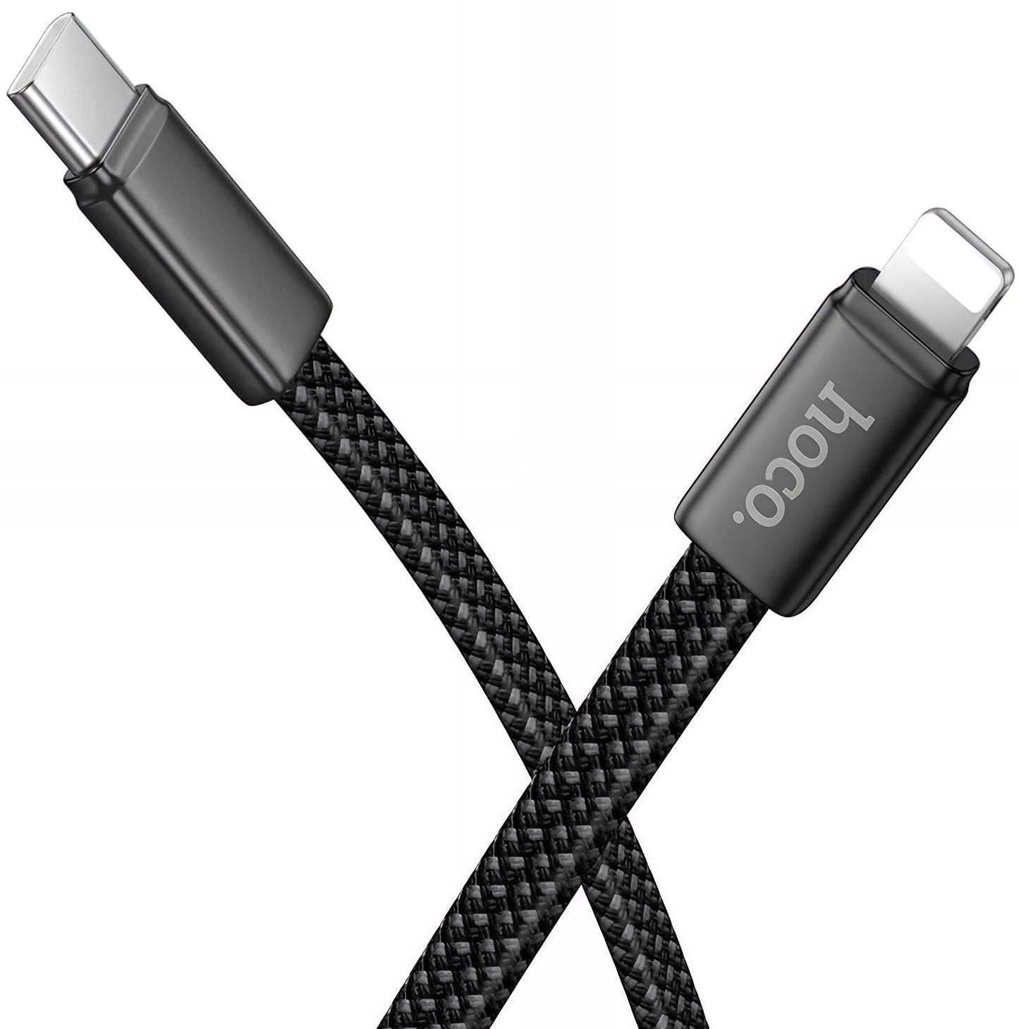 Kabel za podatke in polnjenje USB-C - Lightning HOCO X125, 30W, 1m, črn