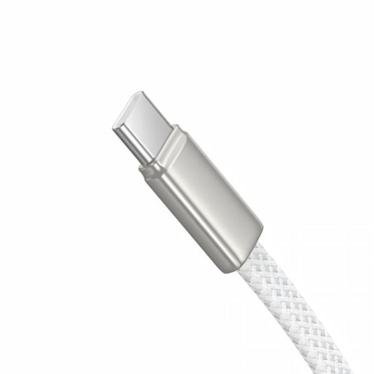 Kabel za podatke in polnjenje USB-C - USB-C HOCO X125, 60W, 1m, Bel