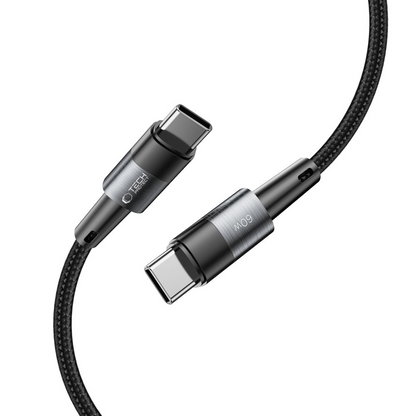 USB-C podatkovni in polnilni kabel - USB-C Tech-Protect Ultraboost, 60W, 1m, Siva