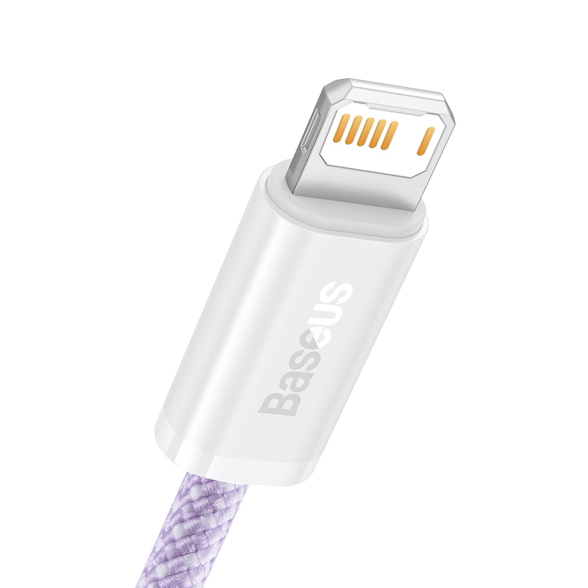 Podatkovni in polnilni kabel USB-A - Lightning Baseus Dynamic Series, 18W, 2m, vijoličen CALD000505