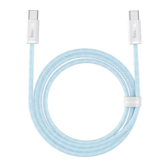 Kabel za podatke in polnjenje USB-C - USB-C Baseus Dynamic Series, 100W, 1m, Modra CALD000203