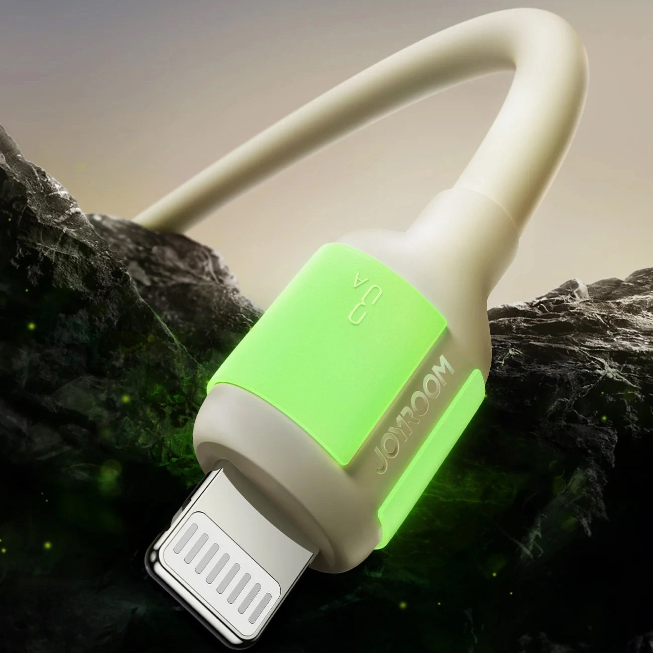 Kabel za podatke in polnjenje USB-A - Lightning Joyroom S-A53, 18W, 1.2m, Bež