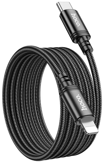 Kabel za podatke in polnjenje USB-C - Lightning HOCO X89, 27W, 2m, črn