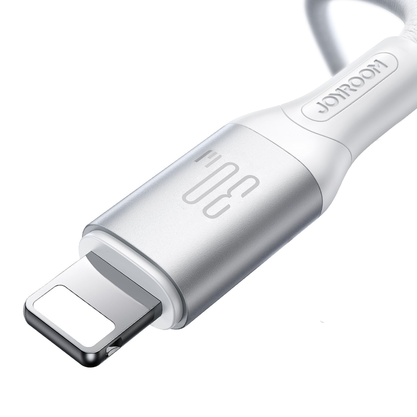 Kabel za podatke in polnjenje USB-C - Lightning Joyroom S-A28 Flash, 30W, 1m, Bel