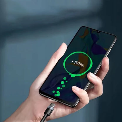 Kabel za podatke in polnjenje USB-C - USB-C Baseus Cafule, 100W, 2m, Siv CATKLF-BLG1