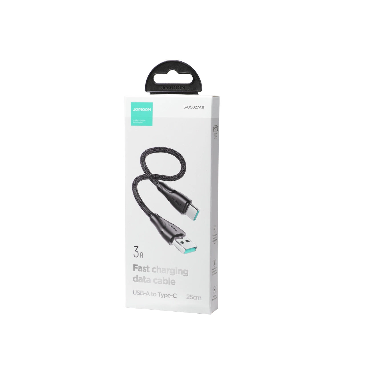 Kabel za prenos podatkov in polnjenje USB-C - Lightning Joyroom S-A11, 20W, 0.25m, črn
