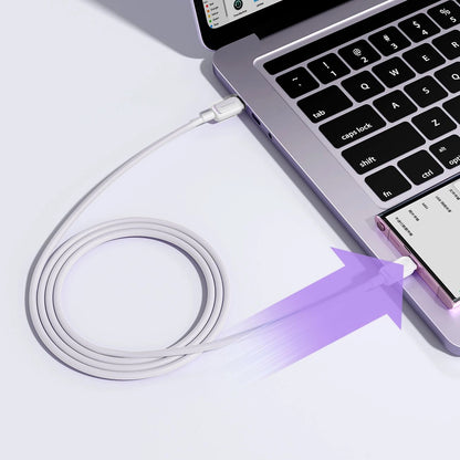 Kabel za podatke in polnjenje USB-C - USB-C Joyroom S-A14, 60W, 1.2m, Bel