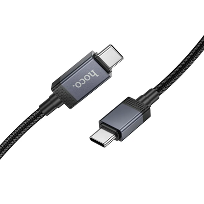 Kabel za podatke in polnjenje USB-C - USB-C HOCO X118 Display, 60W, 1m, črn
