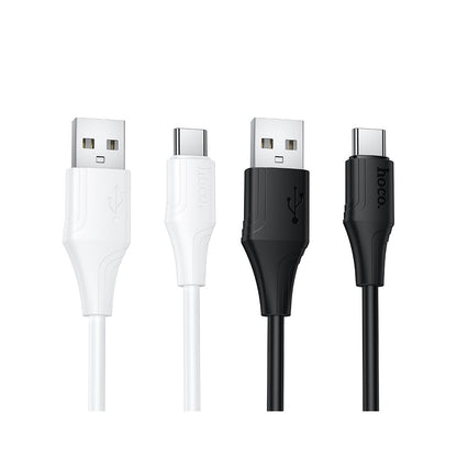 Kabel za podatke in polnjenje USB-A - USB-C HOCO X124, 18W, 1m, črn