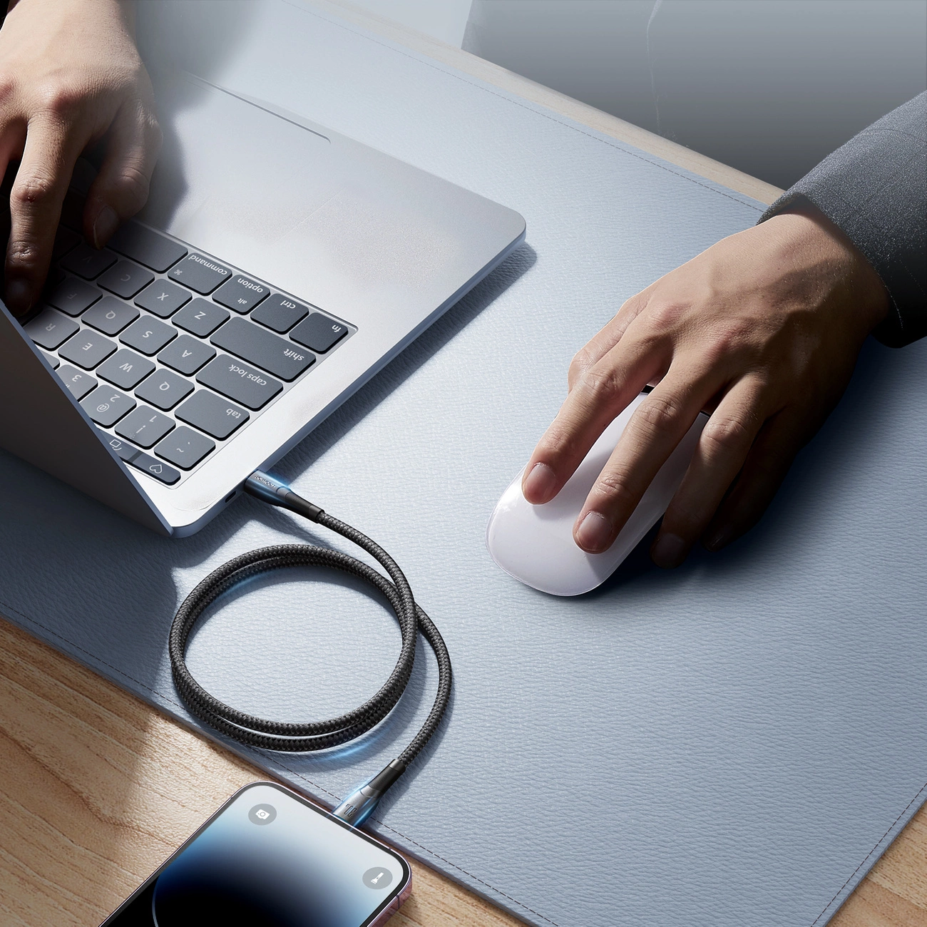 Kabel za podatke in polnjenje USB-C - Lightning Joyroom S-A32, 30W, 1m, črn