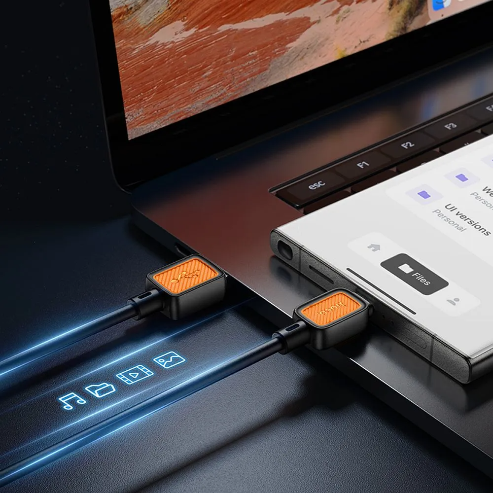 Kabel za podatke in polnjenje USB-A - USB-C HOCO X108, 18W, 1m, črn