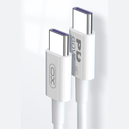 Kabel za podatke in polnjenje USB-C - USB-C XO Design NB-Q190B, 60W, 2m, Bel