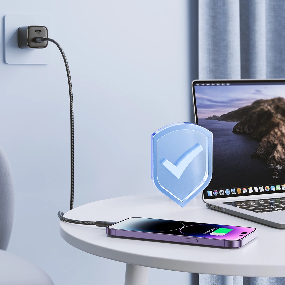 Kabel za podatke in polnjenje USB-A - Lightning Joyroom S-A11, 18W, 1.2m, črn