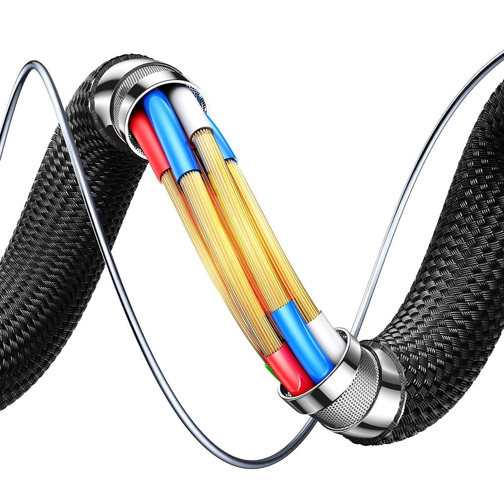 Kabel za podatke in polnjenje USB-A - Lightning Joyroom S-A60 StarTalk, 18W, 1.2m, črn