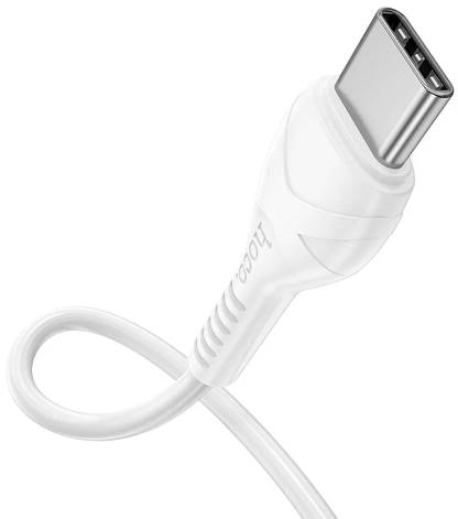 Kabel za podatke in polnjenje USB-C - USB-C HOCO X37, 60W, 1m, Bel