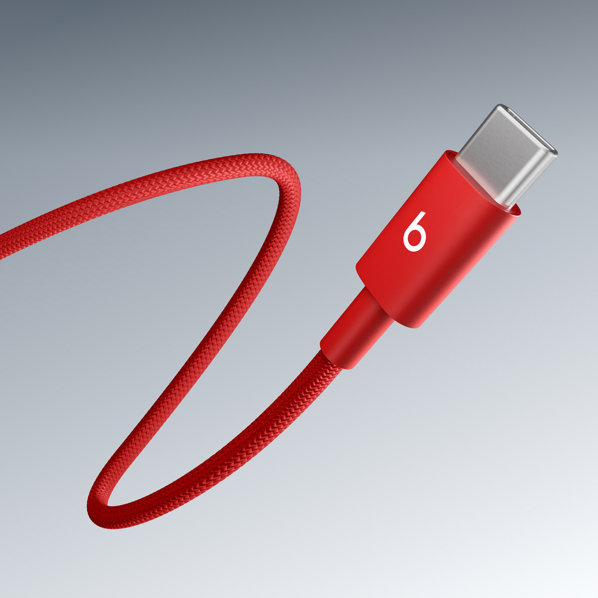 Kabel za podatke in polnjenje USB-C - USB-C Beats, 1,5 m, rdeč MDGF4ZM/A