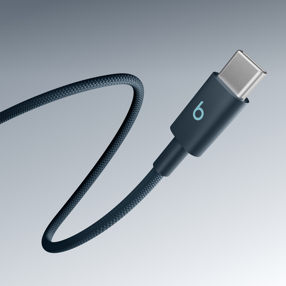 Kabel za podatke in polnjenje USB-C - USB-C Beats, 1.5m, modra MDGE4ZM/A