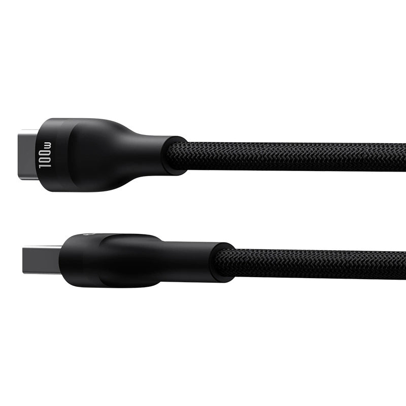 USB-A to USB-C Data and Charging Cable Baseus Flash Series II, 100W, 2m, Black P10311804111-01
