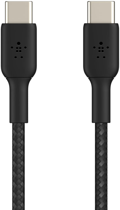 Podatkovni in polnilni kabel USB-C - USB-C Belkin BoostCharge Pro, 60W, 2m, črn CAB004bt2MBK