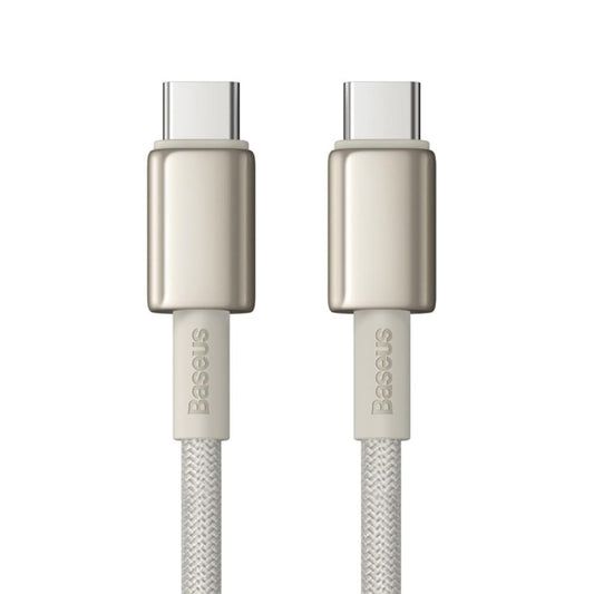 Kabel za podatke in polnjenje USB-C - USB-C Baseus Tungsten Gold, 100W, 1m, Zlat P10319800G21-00