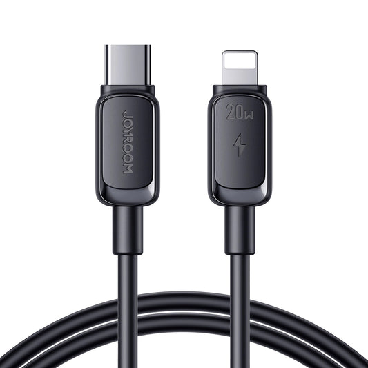 Kabel za podatke in polnjenje USB-C - Lightning Joyroom A14, 20W, 1.2m, črn