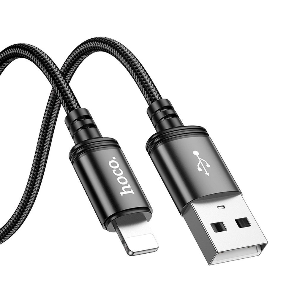 Kabel za podatke in polnjenje USB-A - Lightning HOCO X89, 18W, 2m, črn