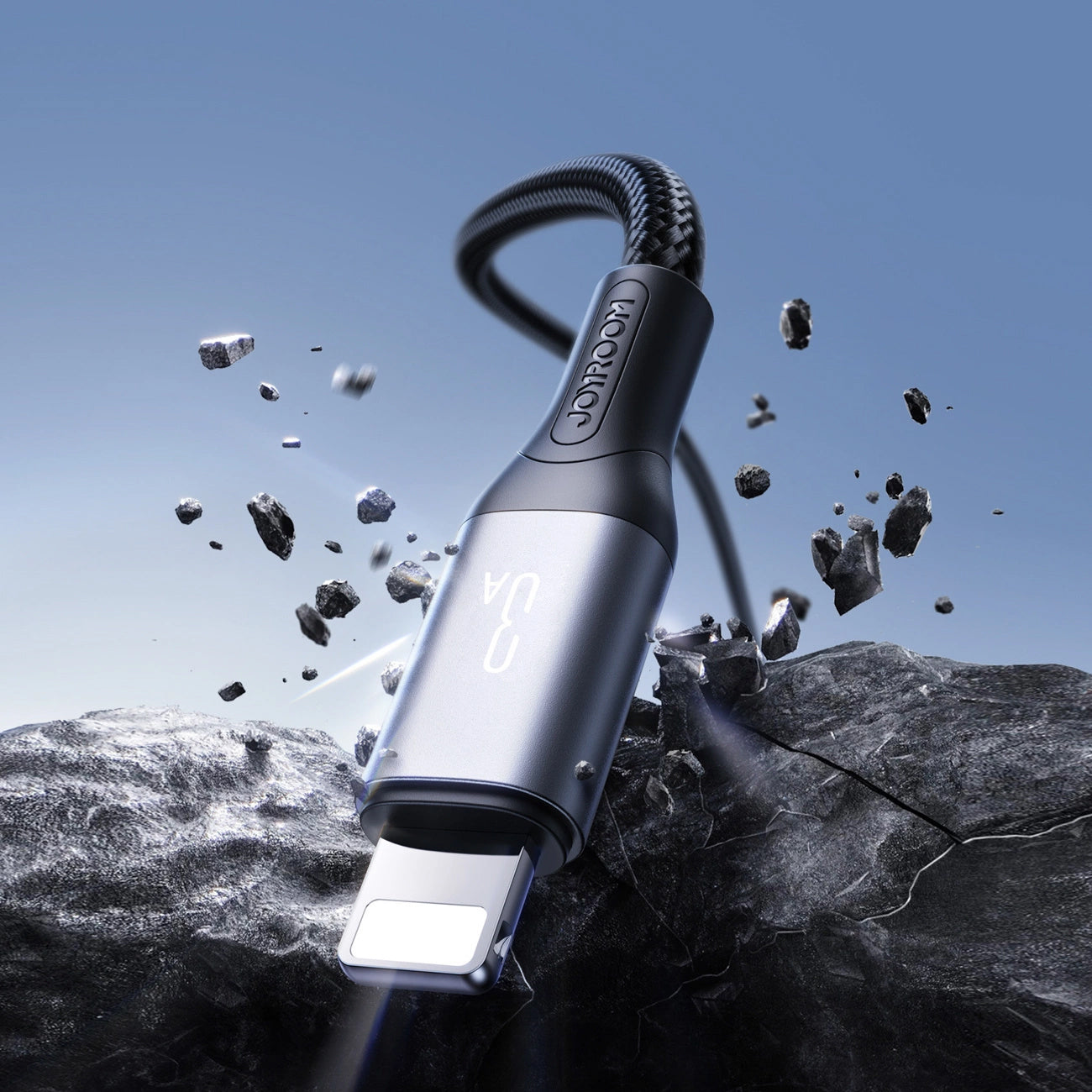Kabel za podatke in polnjenje USB-A - Lightning Joyroom S-A28 Flash, 18W, 2m, črn