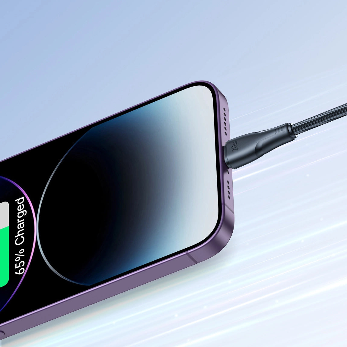 Kabel za prenos podatkov in polnjenje USB-C - Lightning Joyroom S-A11, 20W, 1.2m, črn