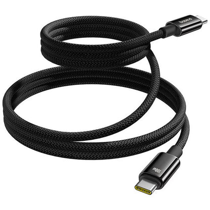 Kabel za podatke in polnjenje USB-C - USB-C Baseus Tungsten Gold, 100W, 1m, črn P10319805111-00